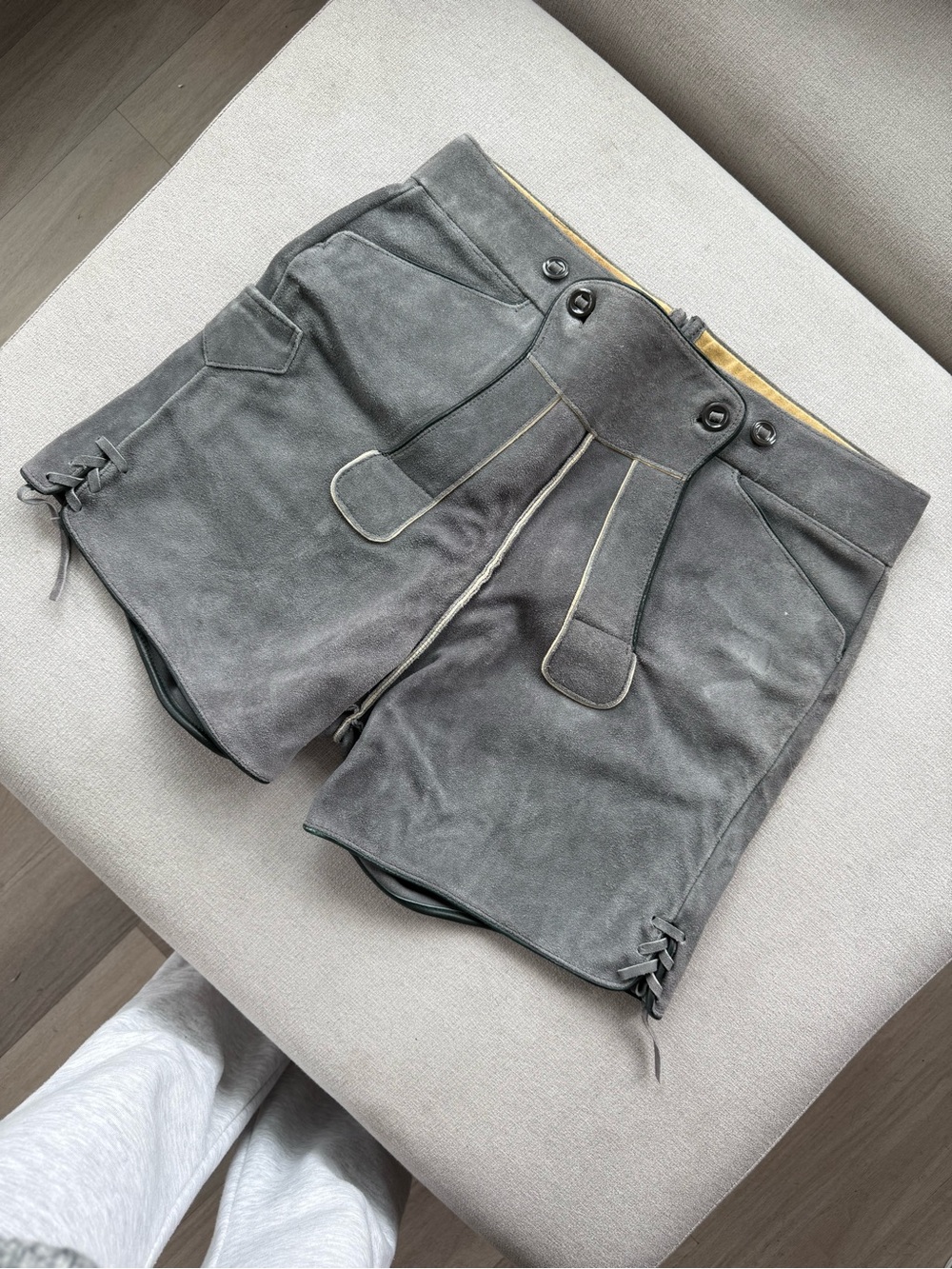 Vintage Bergfreund german lederhosen